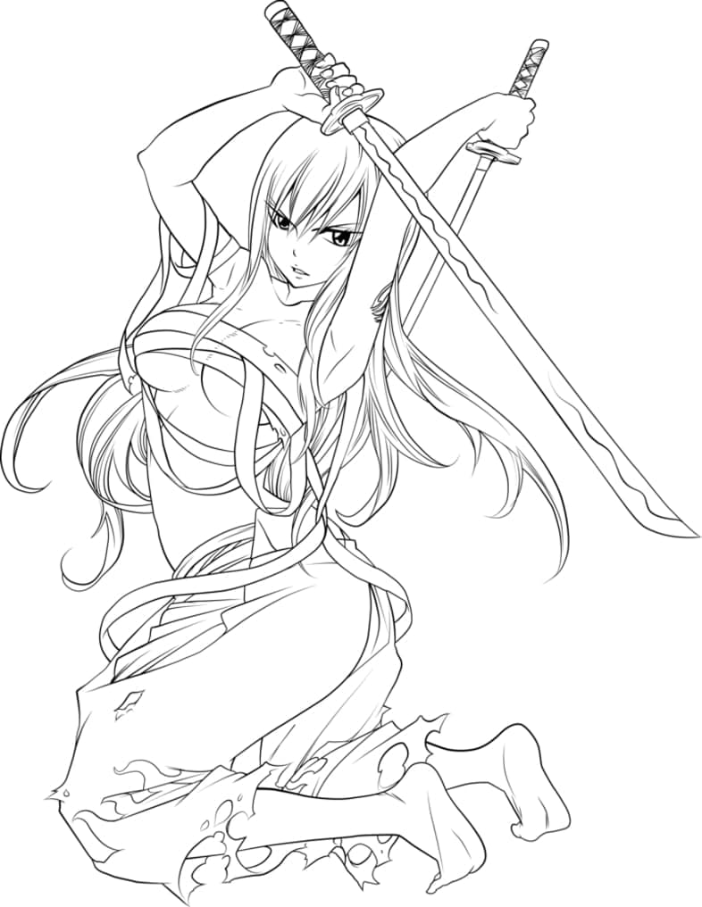 Erza Scarlet yang Luar Biasa