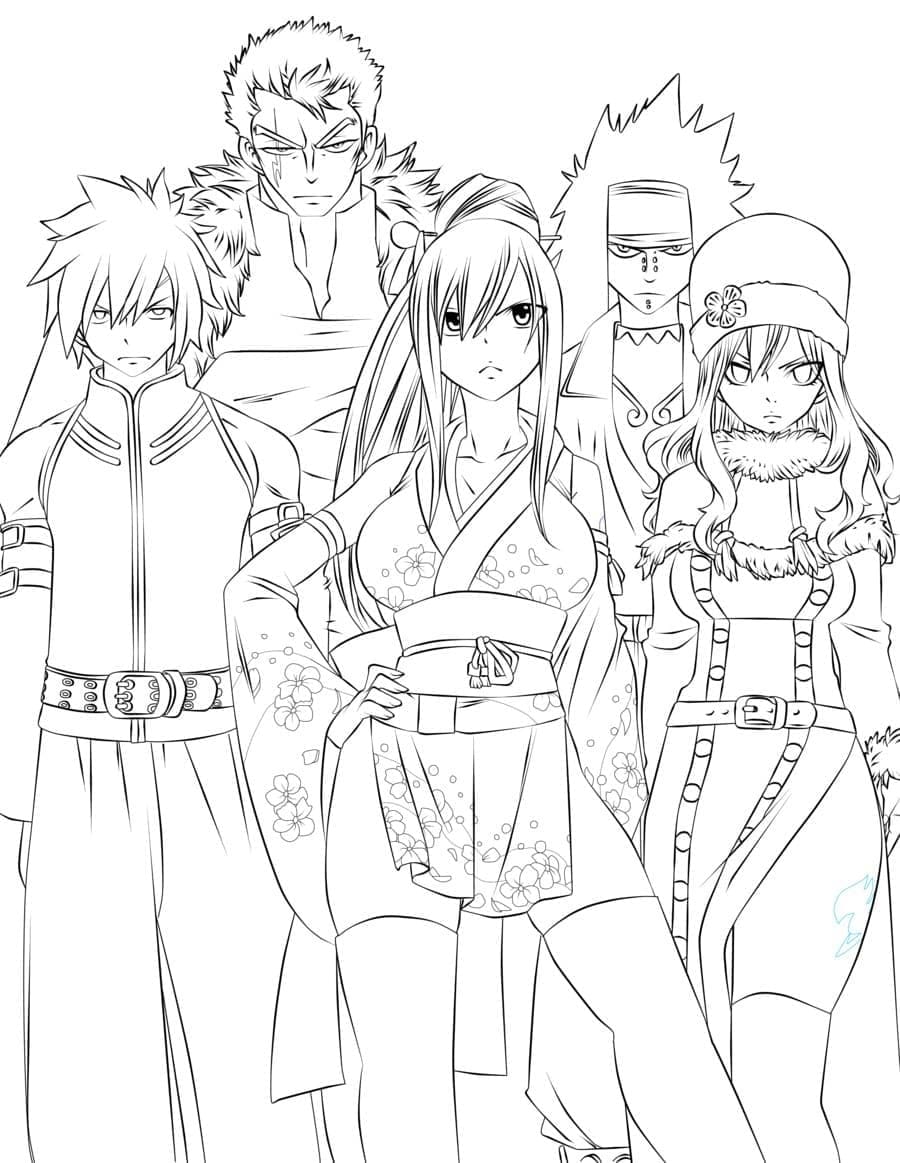 Fairy Tail yang Dapat Dicetak