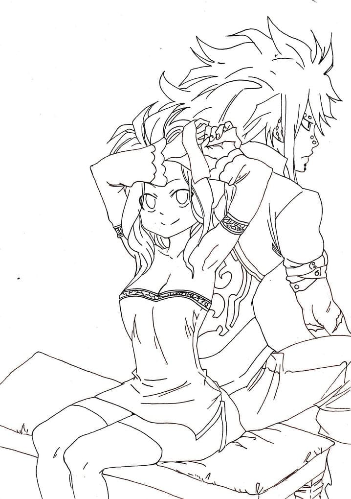 Gajeel dan Levy