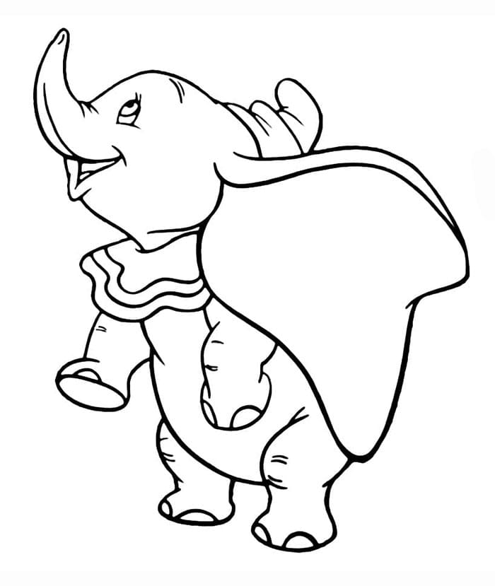 Gambar Dumbo Dapat Dicetak