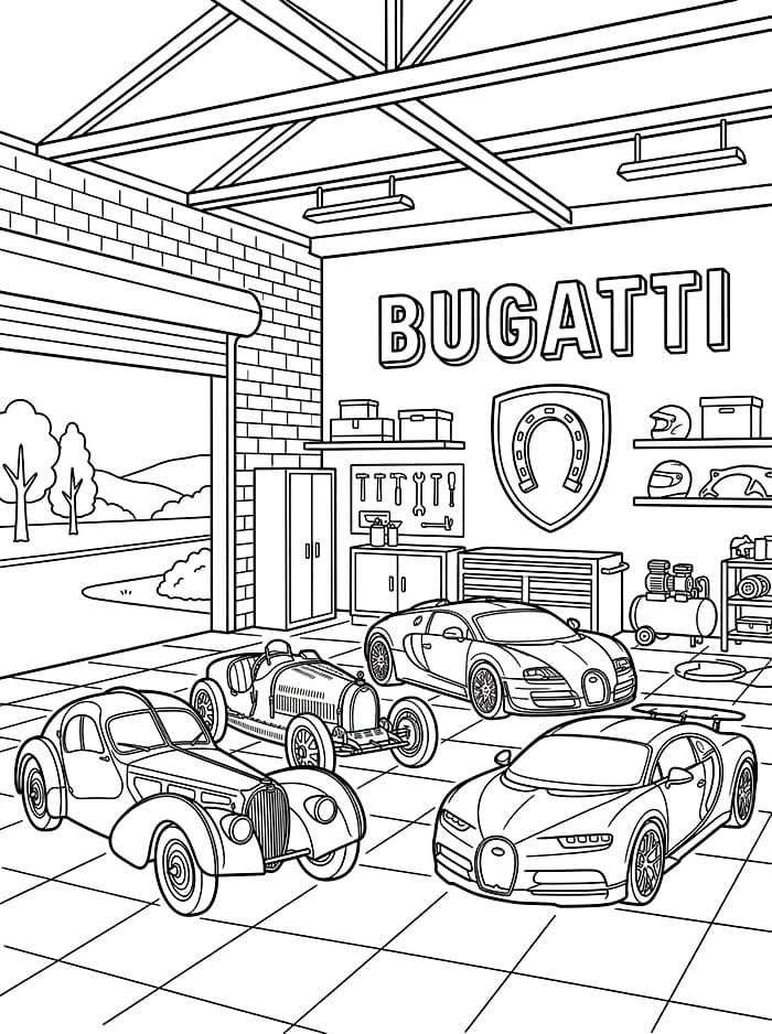 Garasi Impian Bugatti