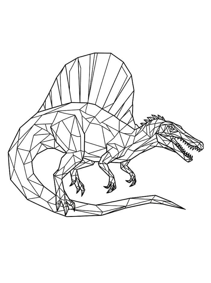 Geometri Spinosaurus