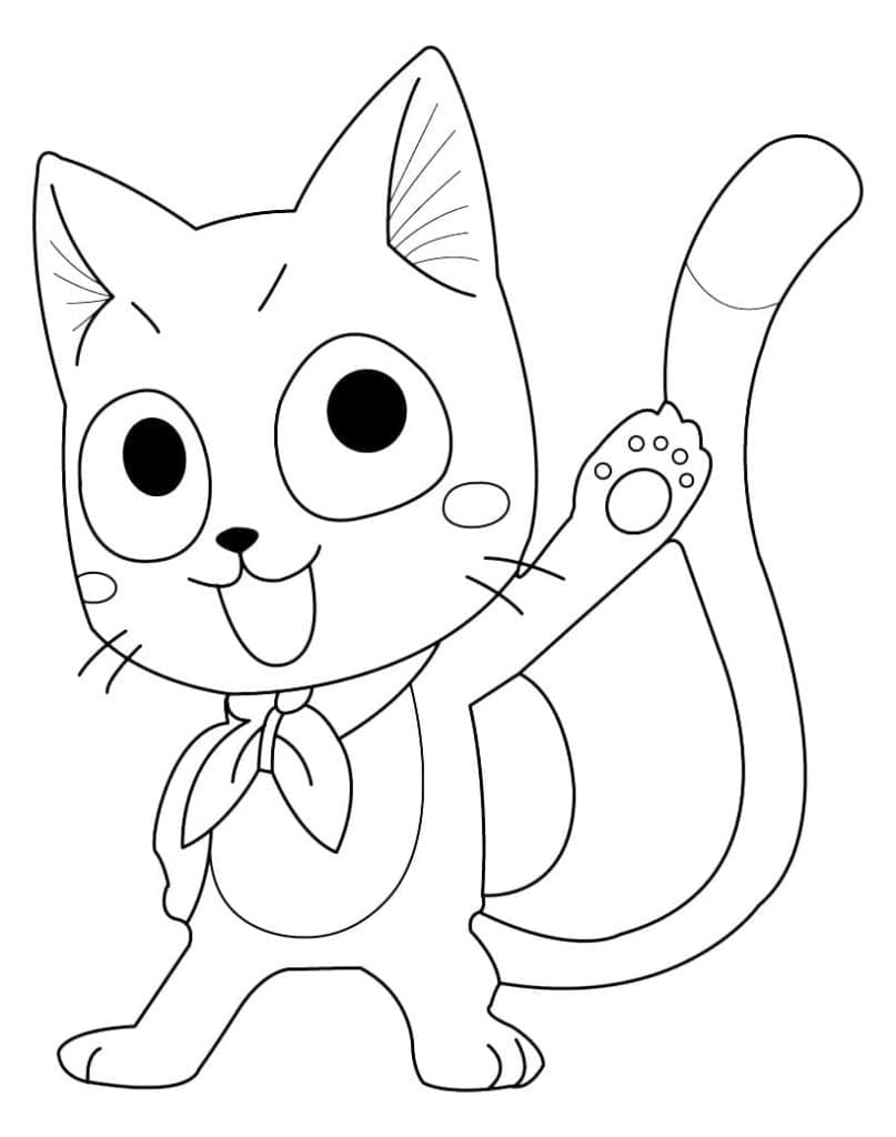 Happy Cat dari Fairy Tail