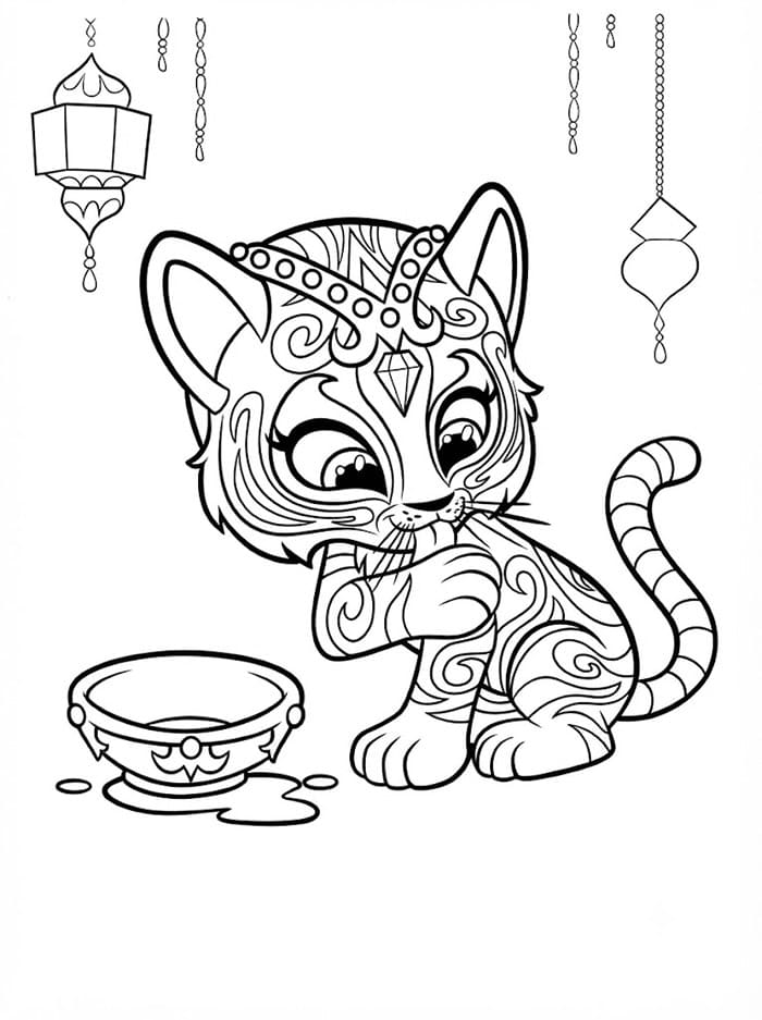 Harimau Nahal yang Imut