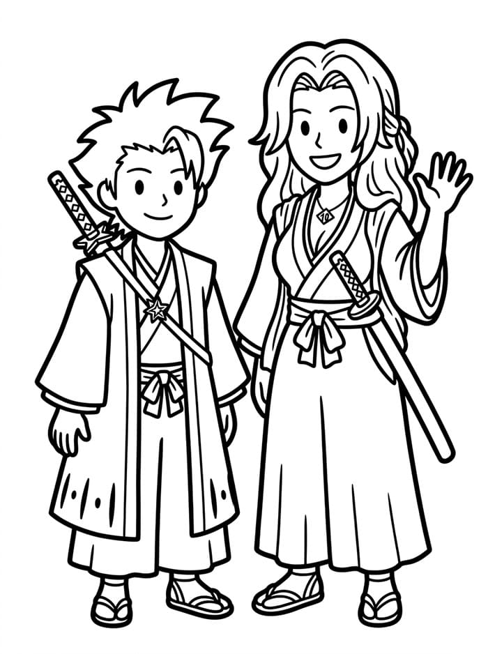 Hitsugaya dan Rangiku