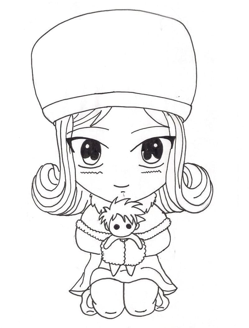Juvia Lockser versi chibi