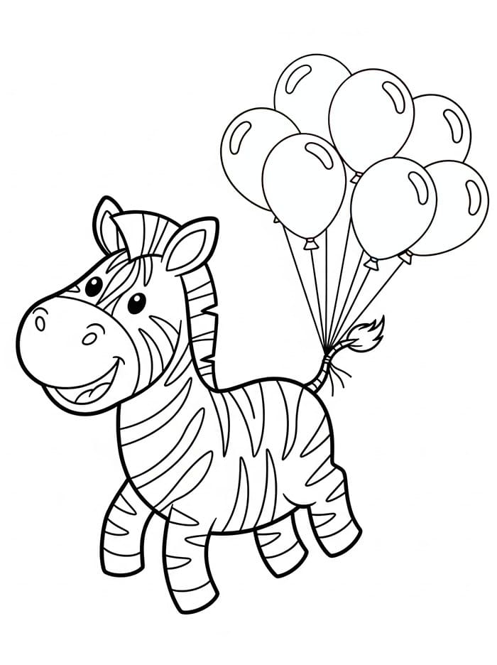 Kawaii Zebra