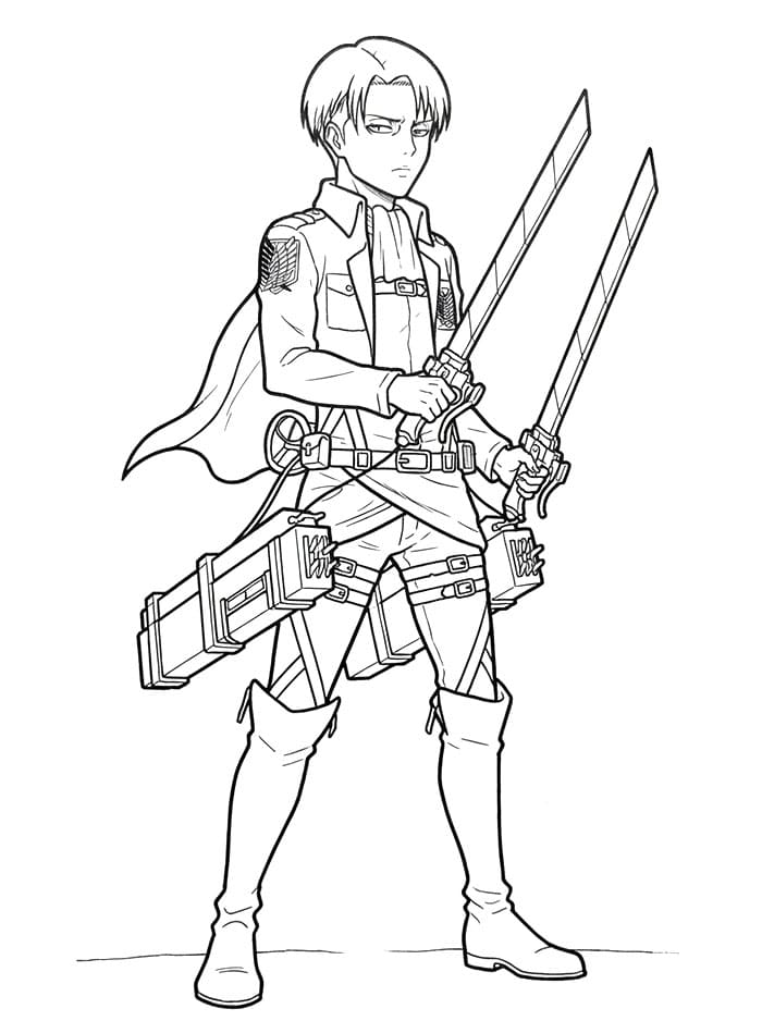 Levi Attack on Titan