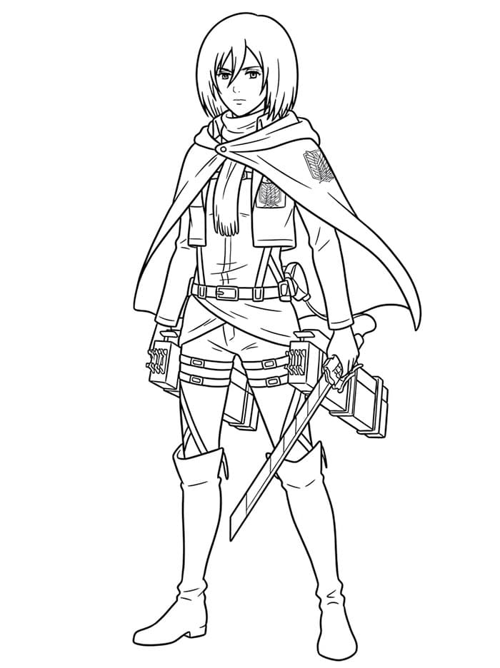 Mikasa Ackerman Attack on Titan