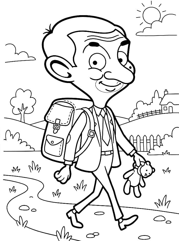 Mr. Bean dengan Ransel