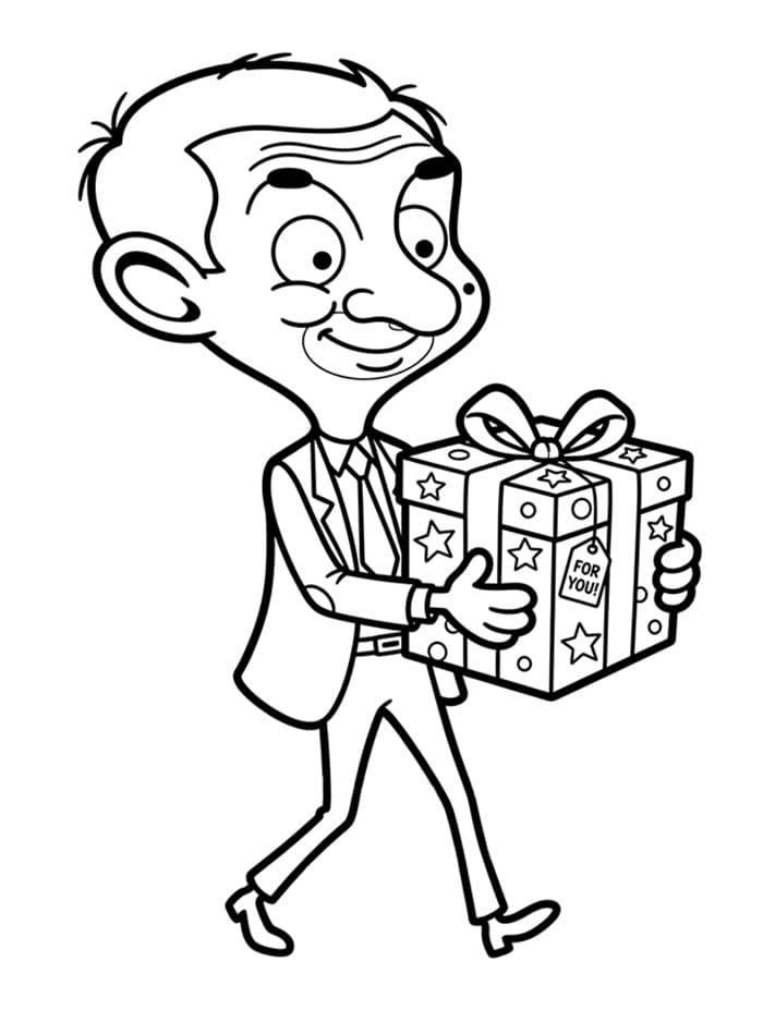 Mr. Bean Membawa Hadiah