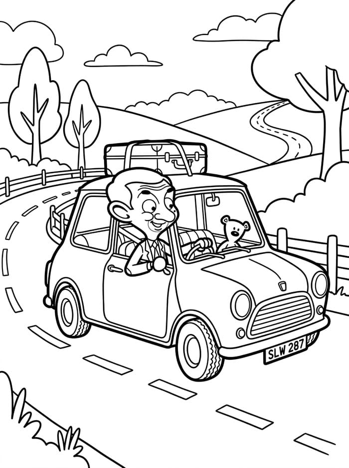 Mr. Bean Mengemudi