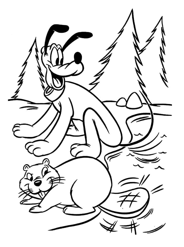 Pluto dan Berang-berang