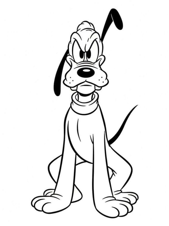 Pluto marah