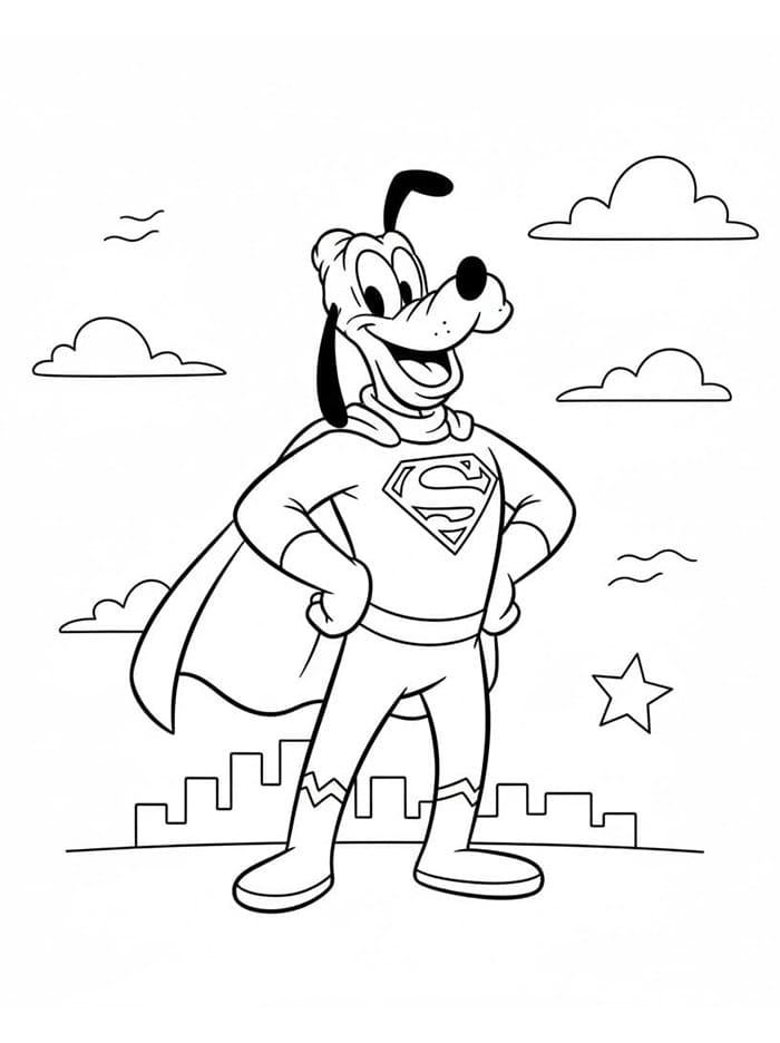 Pluto sang pahlawan super