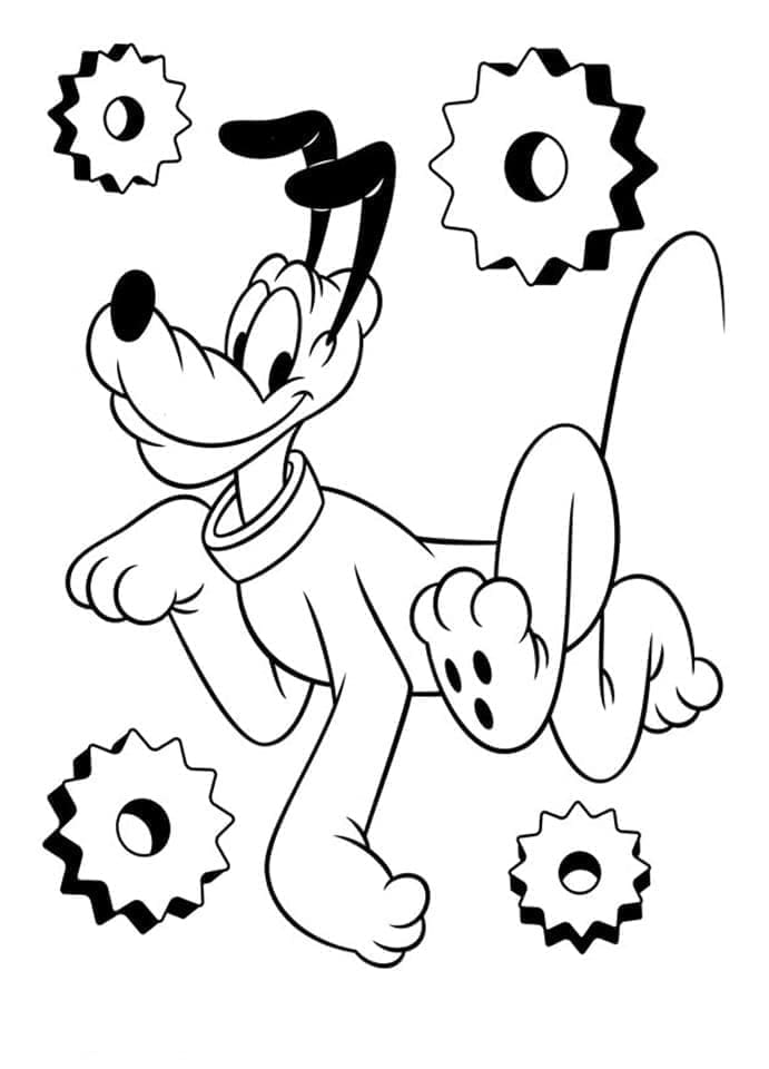 Pluto Tersenyum