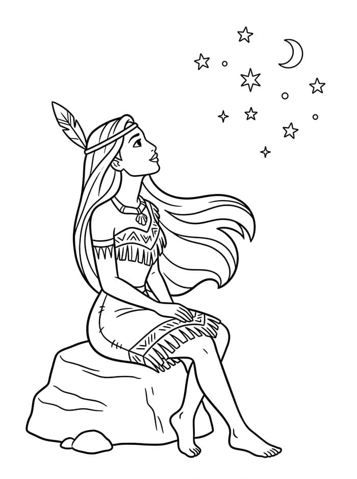 Pocahontas Melihat Bintang