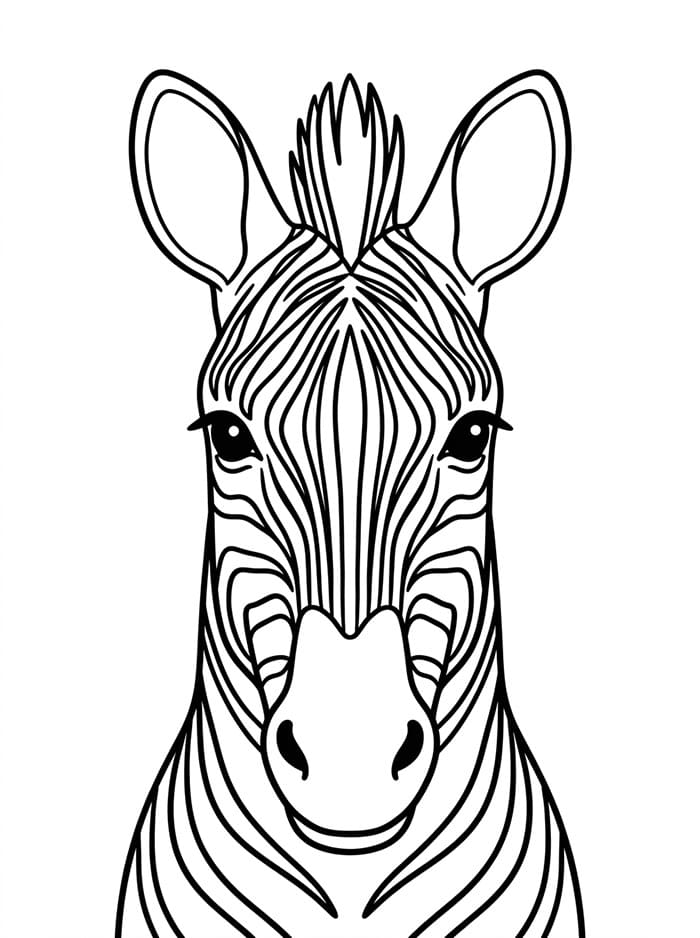 Potret Zebra