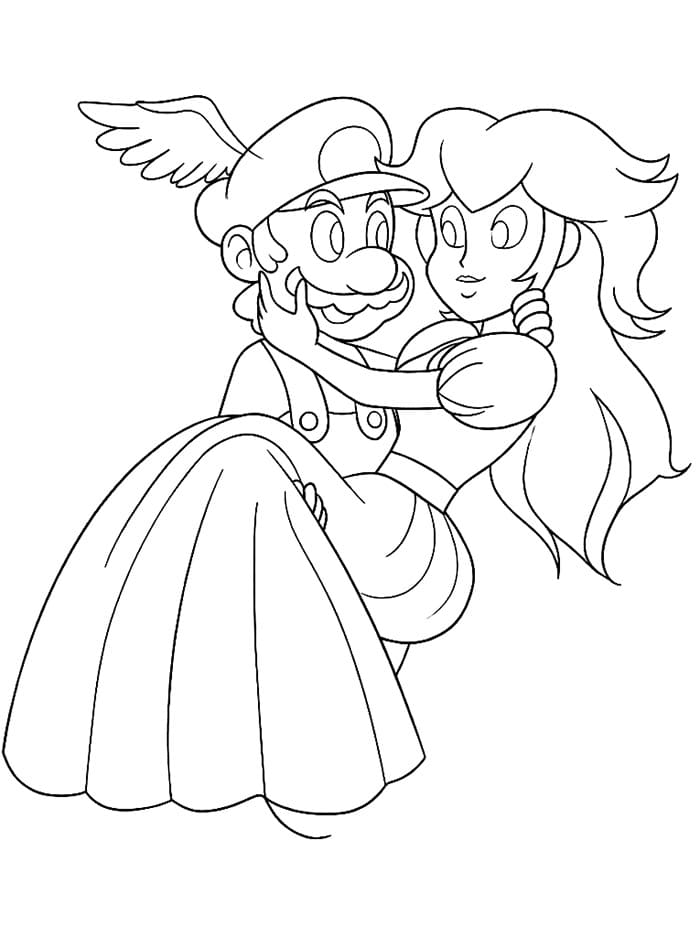 Putri Peach dan Rosalina
