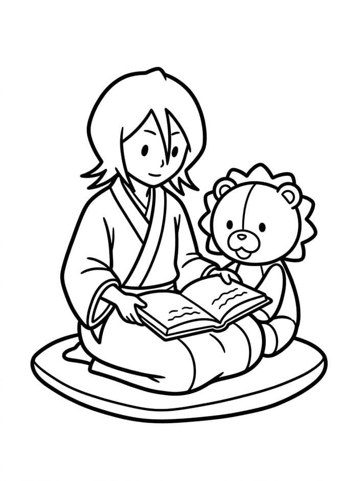 Rukia dan Kon Membaca