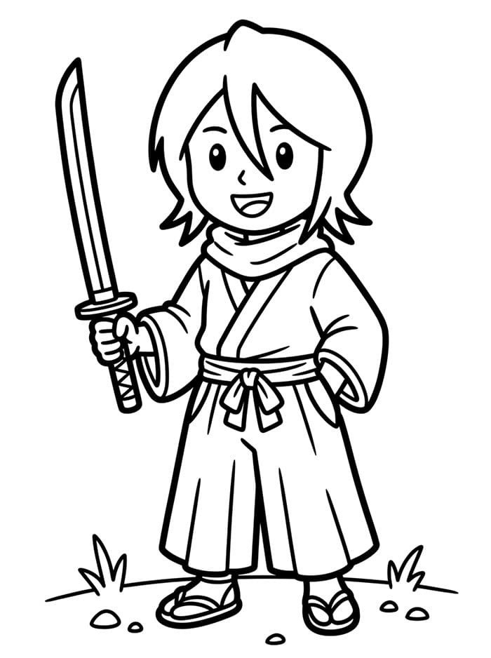 Rukia Kuchiki dengan Sode no Shirayuki