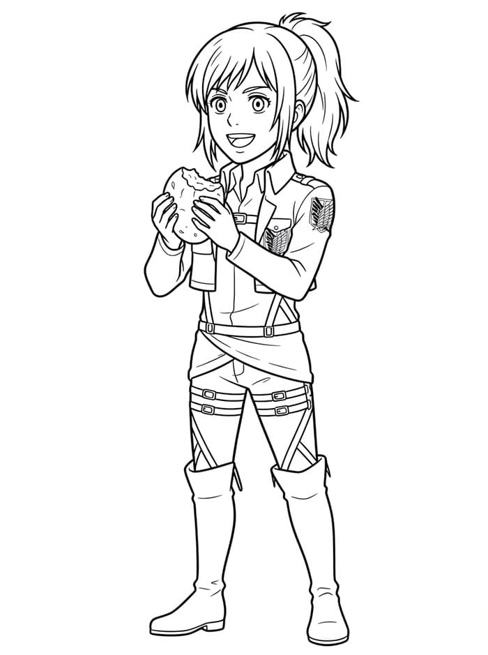 Sasha dari Attack on Titan