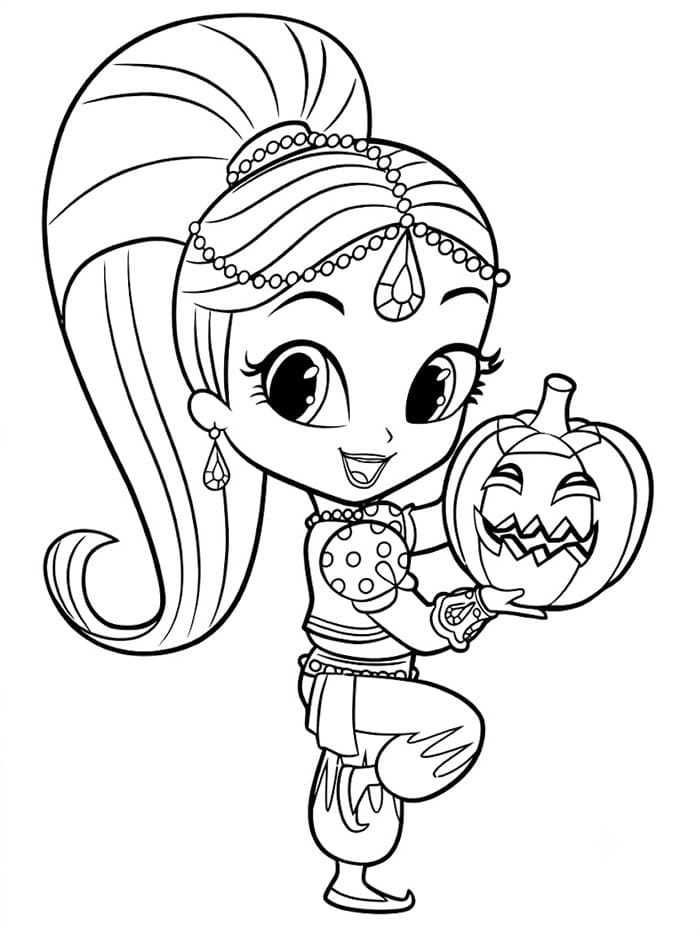 Shimmer dan Labu Halloween