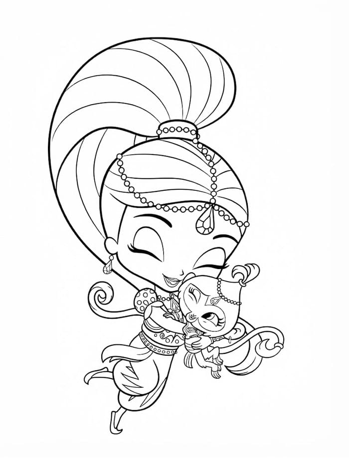 Shimmer dan Tala yang Lucu