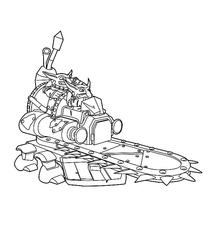 Shrednaught Skylanders