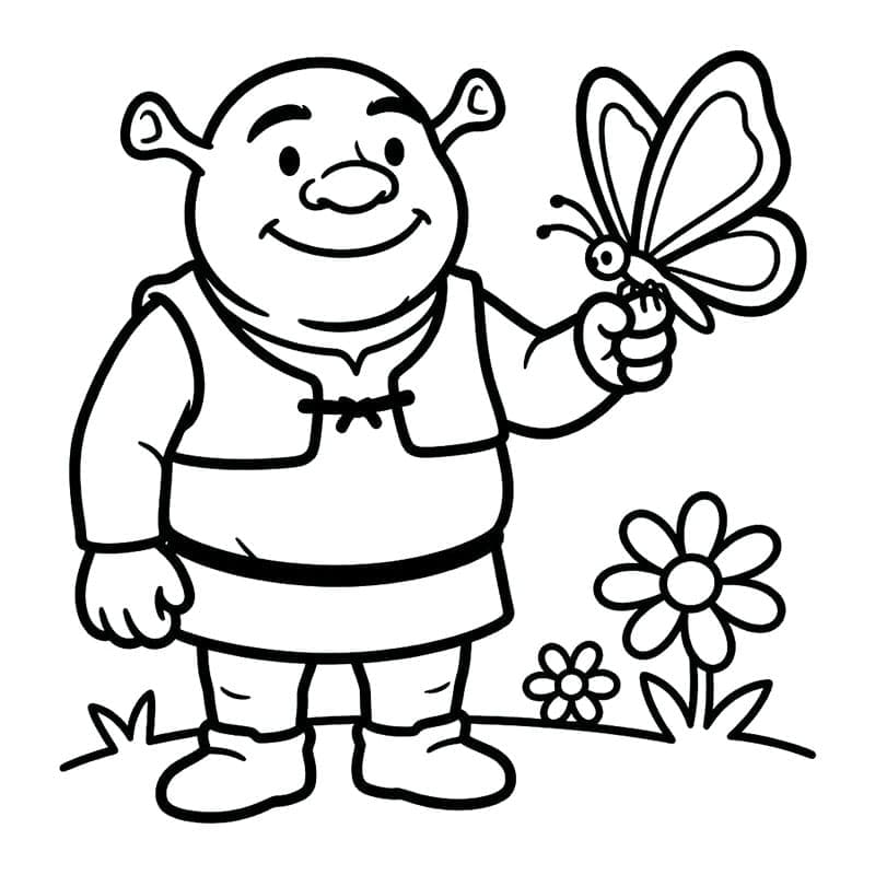 Shrek dan Kupu-kupu