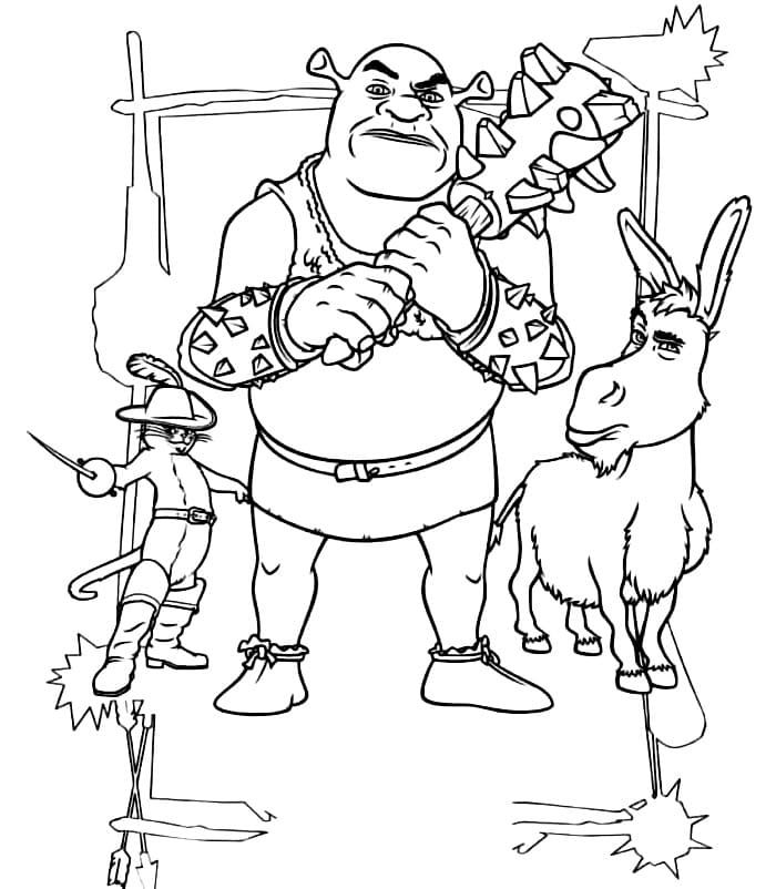 Shrek dan Teman-Teman yang Keren