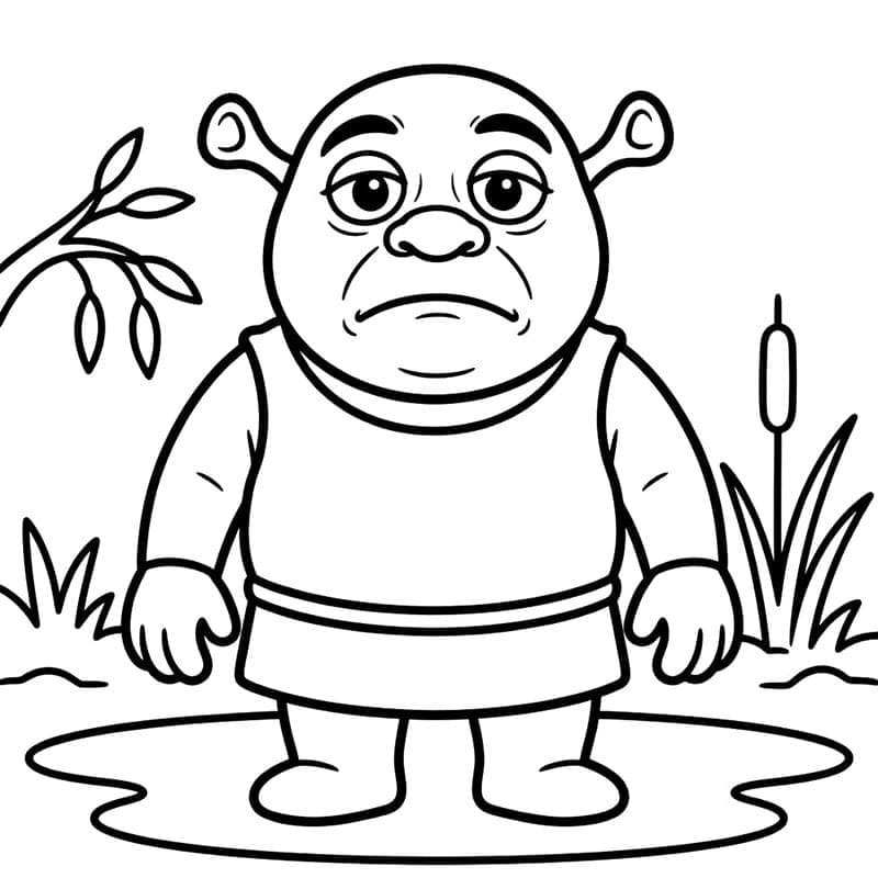 Shrek di Rawa