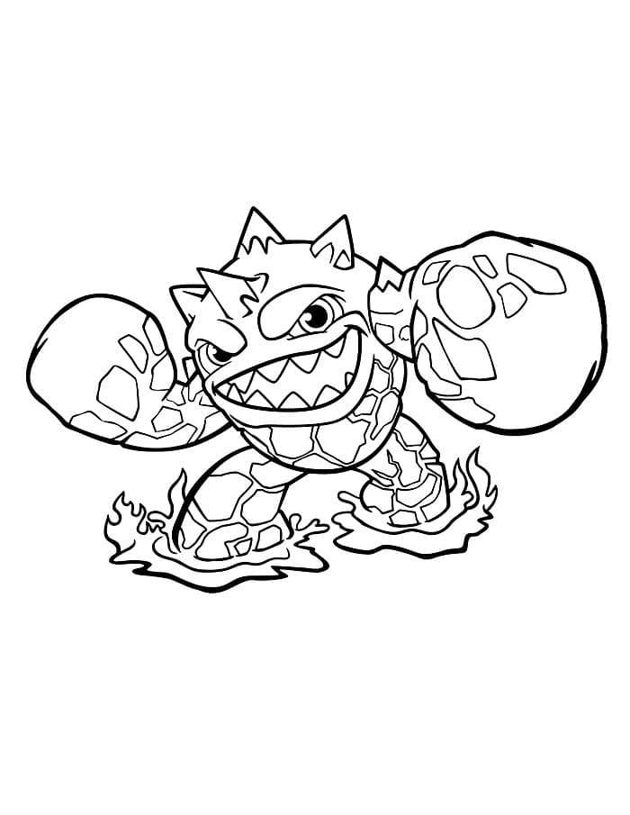 Skylanders Eruptor