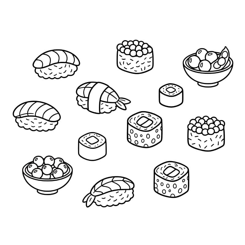 Sushi kecil