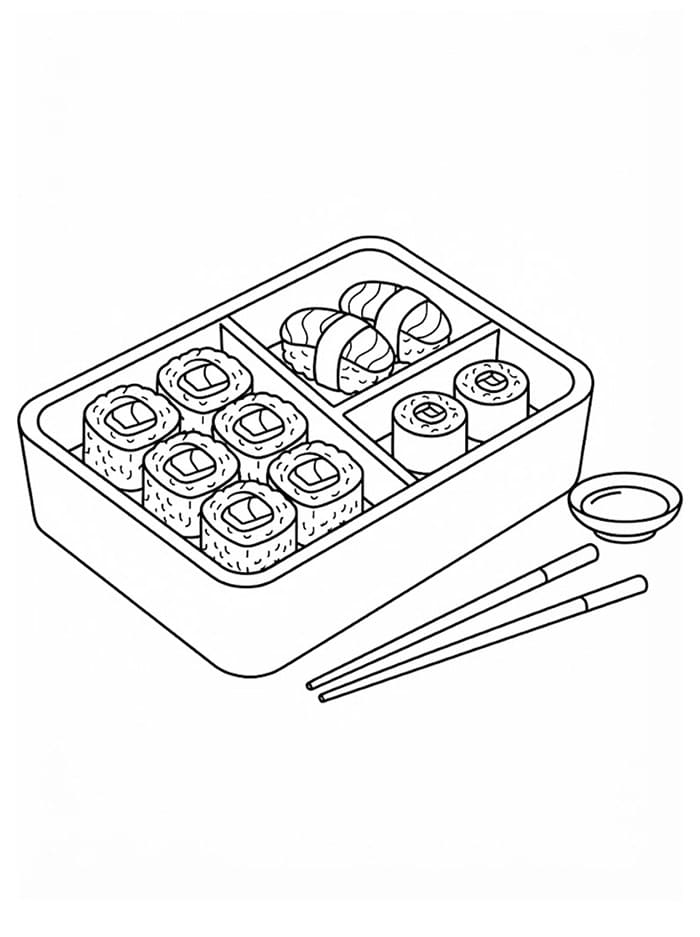Sushi kotak