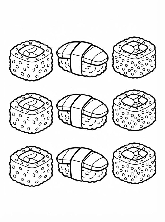 Sushi sederhana