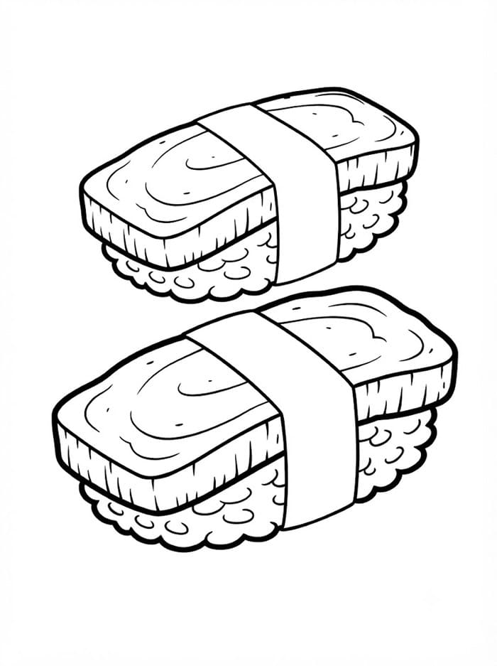 Sushi telur