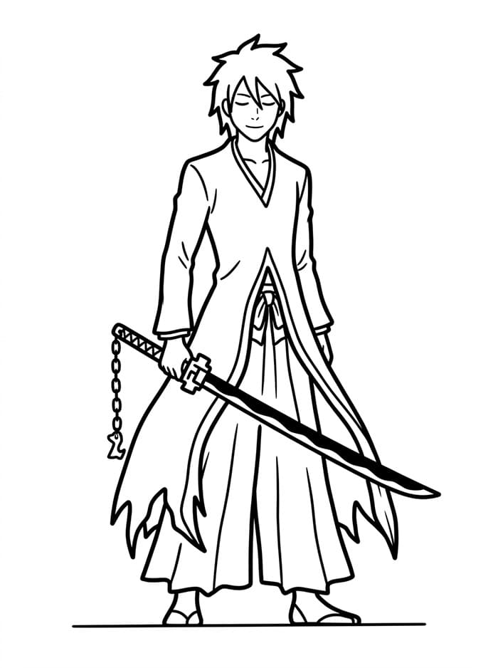 Tensa Zangetsu Berdiri