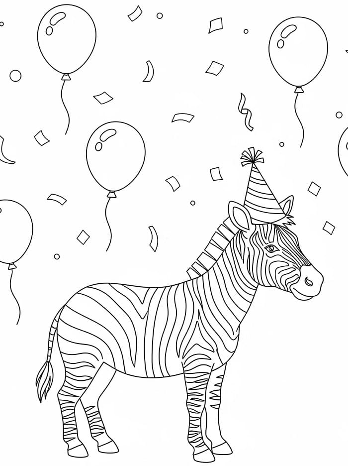 Ulang tahun Zebra