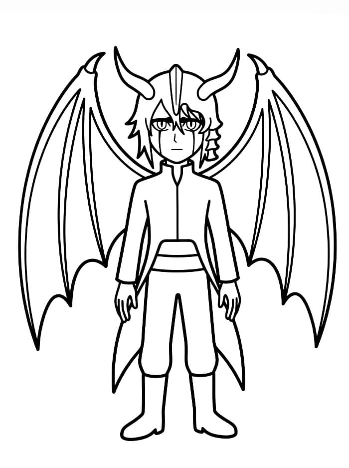 Ulquiorra Cifer dengan Sayap