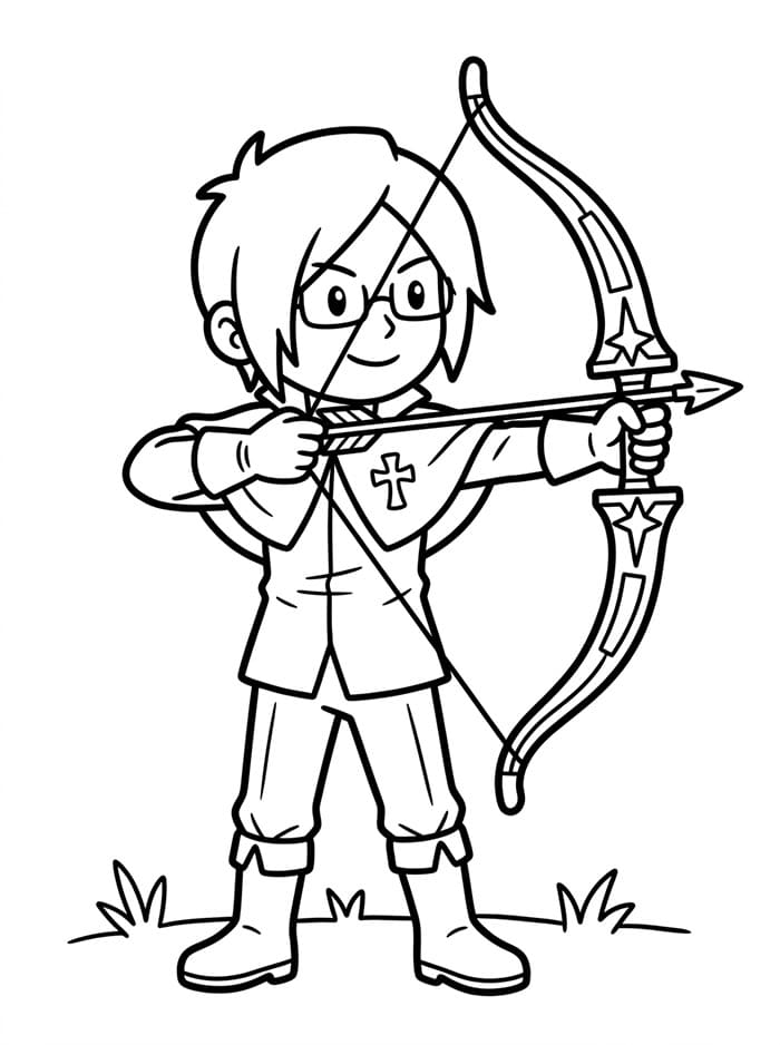 Uryū Ishida dengan Busur Quincy