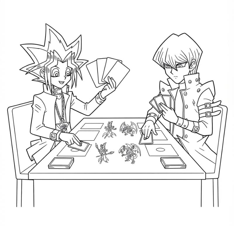 Bermain Yu-Gi-Oh