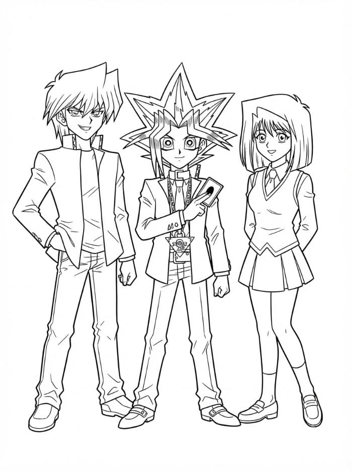 Yu-Gi-Oh dan temannya