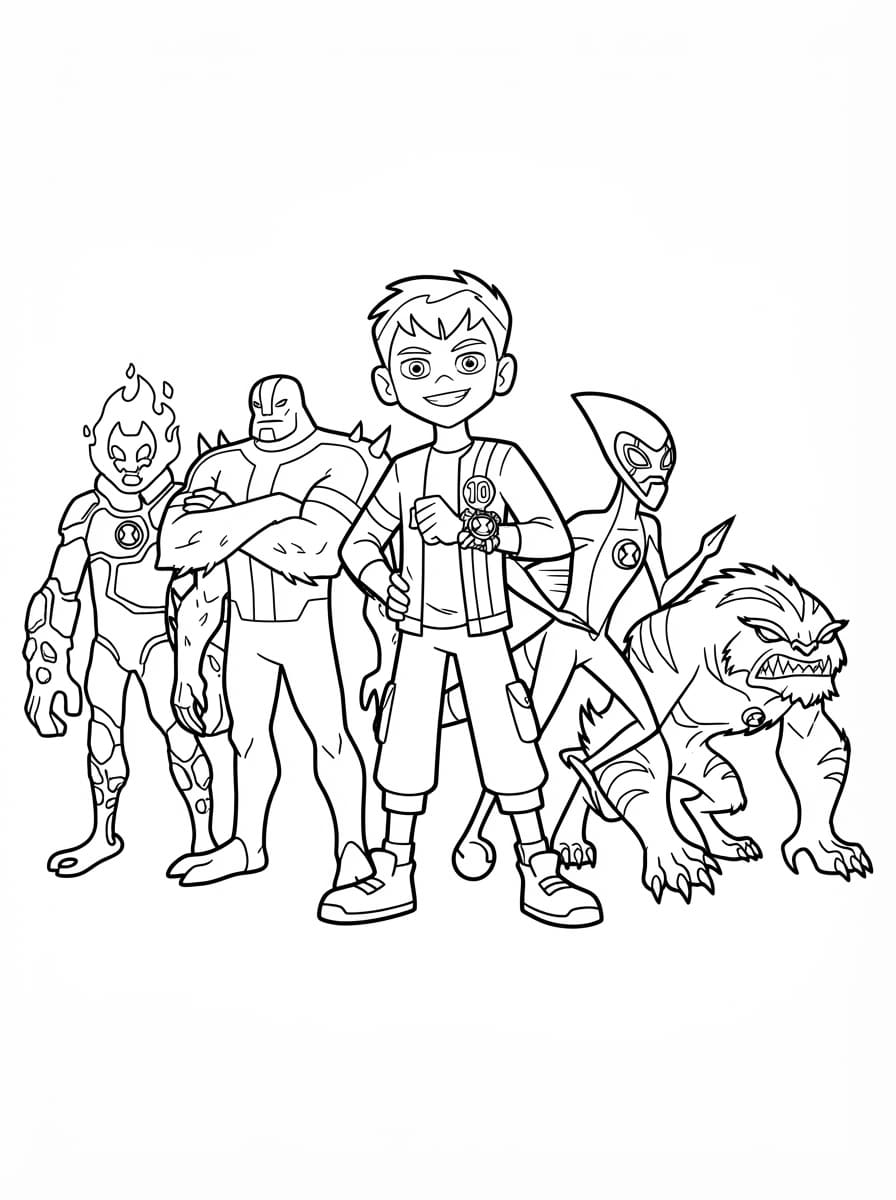 Alien dan Ben 10
