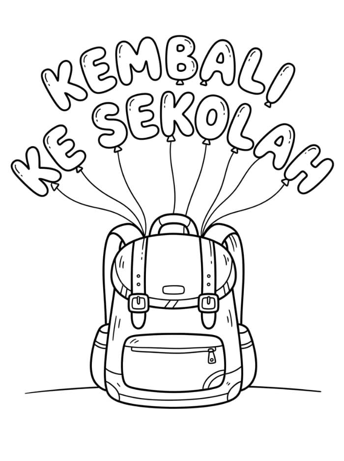 Balon kembali ke sekolah