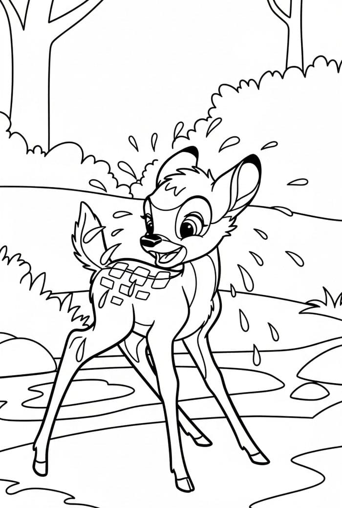 Bambi bahagia
