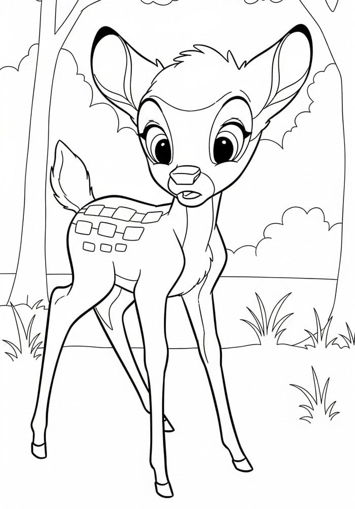 Bambi berdiri
