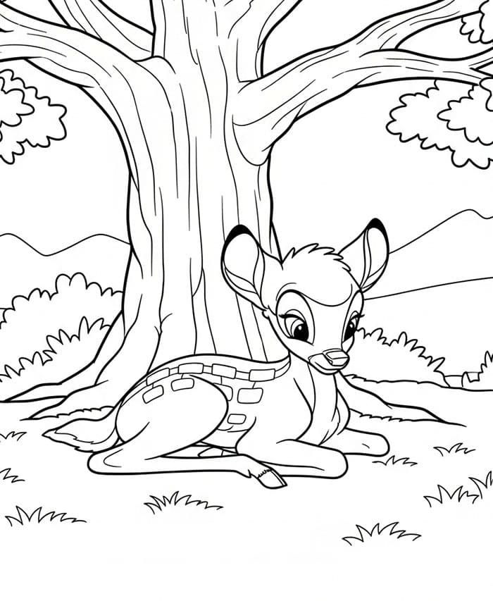 Bambi beristirahat