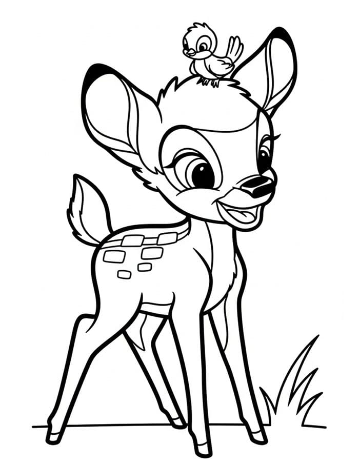 Bambi dan burung