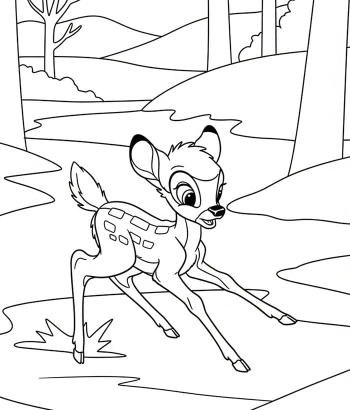 Bambi di hutan
